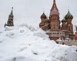 Bão tuyết mạnh tại Moscow, Nga