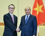 Thủ tướng Nguyễn Xuân Phúc tiếp Tổng Giám đốc Ngân hàng MUFG (Nhật Bản)
