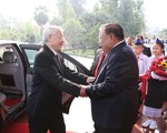 Tổng Bí thư, Chủ tịch nước Nguyễn Phú Trọng thăm hữu nghị chính thức Lào