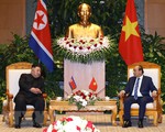 Thủ tướng Nguyễn Xuân phúc hội kiến Chủ tịch Triều Tiên Kim Jong-un