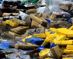 Panama thiêu hủy gần 10 tấn ma túy