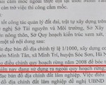 Đất khai hoang biến thành đất rừng phòng hộ