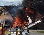 Chile: Máy bay hạng nhẹ rơi trúng nhà dân, 6 người chết