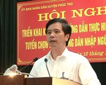 Cách tất cả chức vụ trong Đảng của Bí thư Huyện ủy Phúc Thọ, TP Hà Nội