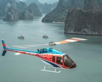 Trực thăng ngắm cảnh vịnh Hạ Long tuyệt đẹp lên CNN