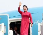 Chủ tịch Quốc hội Nguyễn Thị Kim Ngân đến Bắc Kinh, Trung Quốc