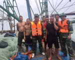 Cứu ngư dân gặp nạn trên biển Quảng Ninh