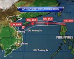 Áp thấp nhiệt đới đi vào biển Đông, có thể mạnh lên thành bão