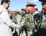 Venezuela tập trận gần biên giới với Colombia