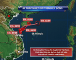 Áp thấp nhiệt đới trên Biển Đông khả năng mạnh lên thành bão