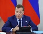 Thủ tướng Nga Medvedev trình đơn từ chức lên Tổng thống Putin