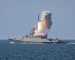 Tàu Nga diễn tập phóng tên lửa hành trình trên biển