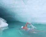 Bơi ở Nam Cực để nâng cao nhận thức về biến đổi khí hậu
