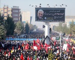 Giẫm đạp trong đám tang tướng Iran, ít nhất 35 người chết