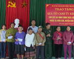 BĐBP Nghệ An trao quà Tết cho người nghèo các xã biên giới