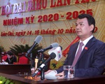 Ông Đặng Xuân Phong được bầu giữ chức Bí thư Tỉnh ủy Lào Cai
