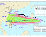 Bão số 9 di chuyển nhanh, có cường độ rất mạnh