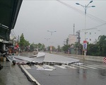 Bão số 12 gây tốc mái, mất điện trên địa bàn tỉnh Khánh Hòa