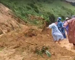 Sạt lở đất tại Bắc Trà My, 1 người bị thương, 1 người mất tích