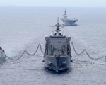Nhóm Bộ tứ Mỹ, Nhật, Australia, Ấn Độ tập trận hải quân