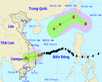 Liên tiếp xuất hiện bão, áp thấp nhiệt đới trên Biển Đông