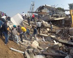 Sập tòa nhà tại Ấn Độ, nhiều người bị chôn vùi