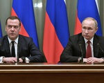 Tổng thống Nga Putin có quyết định quan trọng với cựu Thủ tướng Medvedev
