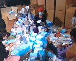 Cận cảnh cơ sở sản xuất khẩu trang y tế mất vệ sinh ở Bắc Ninh