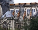 Tổng thống Pháp tái cam kết phục dựng Nhà thờ Đức Bà trong 5 năm