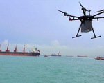 Singapore triển khai dịch vụ giao nhận hàng hóa ngoài khơi bằng drone