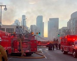 Mỹ: Nổ lớn tại Los Angeles, 11 lính cứu hỏa bị thương