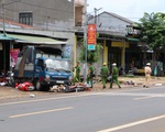 Từ vụ tai nạn ở Đăk Nông: Vô tư họp chợ ở quốc lộ bất chấp nguy hiểm?