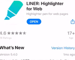 Liner - Ứng dụng đánh dấu ngay trên trình duyệt web