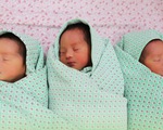 Ca sinh 3 bé trai mang thai tự nhiên hiếm gặp