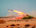 Iran công khai phóng tên lửa đạn đạo từ lòng đất