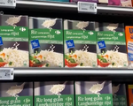 Gạo Việt trong các siêu thị châu Âu được đóng gói ra sao?