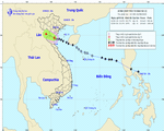 Bão số 2 suy yếu thành áp thấp nhiệt đới, đi vào Ninh Bình - Thanh Hóa