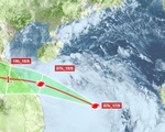 Ngày 18/9, bão số 5 giật cấp 14 vào Quảng Bình - Quảng Nam