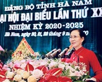 Bà Lê Thị Thủy tái cử chức Bí thư Tỉnh ủy Hà Nam