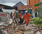 Động đất ở Indonesia: 73 người thiệt mạng, mưa lớn cản trở công tác tìm kiếm cứu nạn