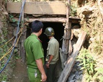 Đánh sập các hầm vàng trong phạm vi Vườn quốc gia Sông Thanh