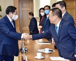 Thủ tướng Phạm Minh Chính gặp mặt các doanh nhân tiêu biểu
