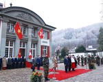 Lễ đón chính thức Chủ tịch nước Nguyễn Xuân Phúc thăm Liên bang Thụy Sĩ