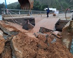 Huyện Nam Trà My, Quảng Nam khắc phục sạt lở sau mưa lũ