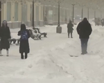 Tuyết rơi kỷ lục ở Nga