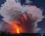 Núi lửa cao nhất châu Âu Etna “thức giấc'