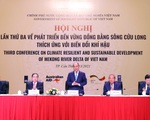 CHÙM ẢNH: Thủ tướng chủ trì hội nghị lần 3 về phát triển bền vững ĐBSCL
