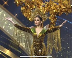 Cú xoay người ấn tượng của Ngọc Thảo trên sân khấu Miss Grand International