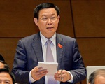 Ông Vương Đình Huệ được giới thiệu để bầu làm Chủ tịch Quốc hội