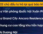 22 chủ đầu tư tại Hà Nội phải trả lại phí bảo trì chung cư